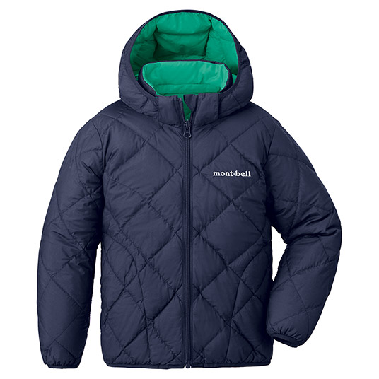 mont-bell モンベル リバーシブル ダウンジャケット キッズ160cm