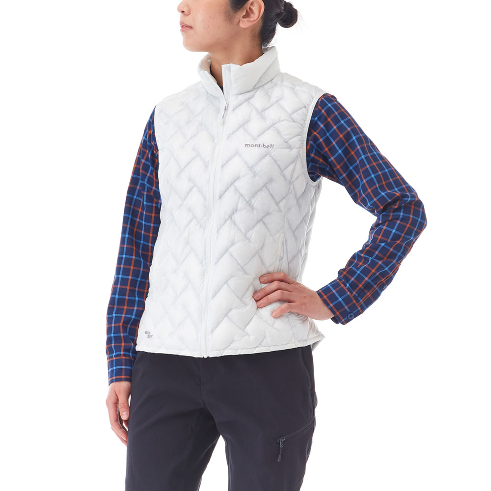 プラズマ1000 ダウン ベスト Women's ｜ オリジナルプリント ｜ モンベル