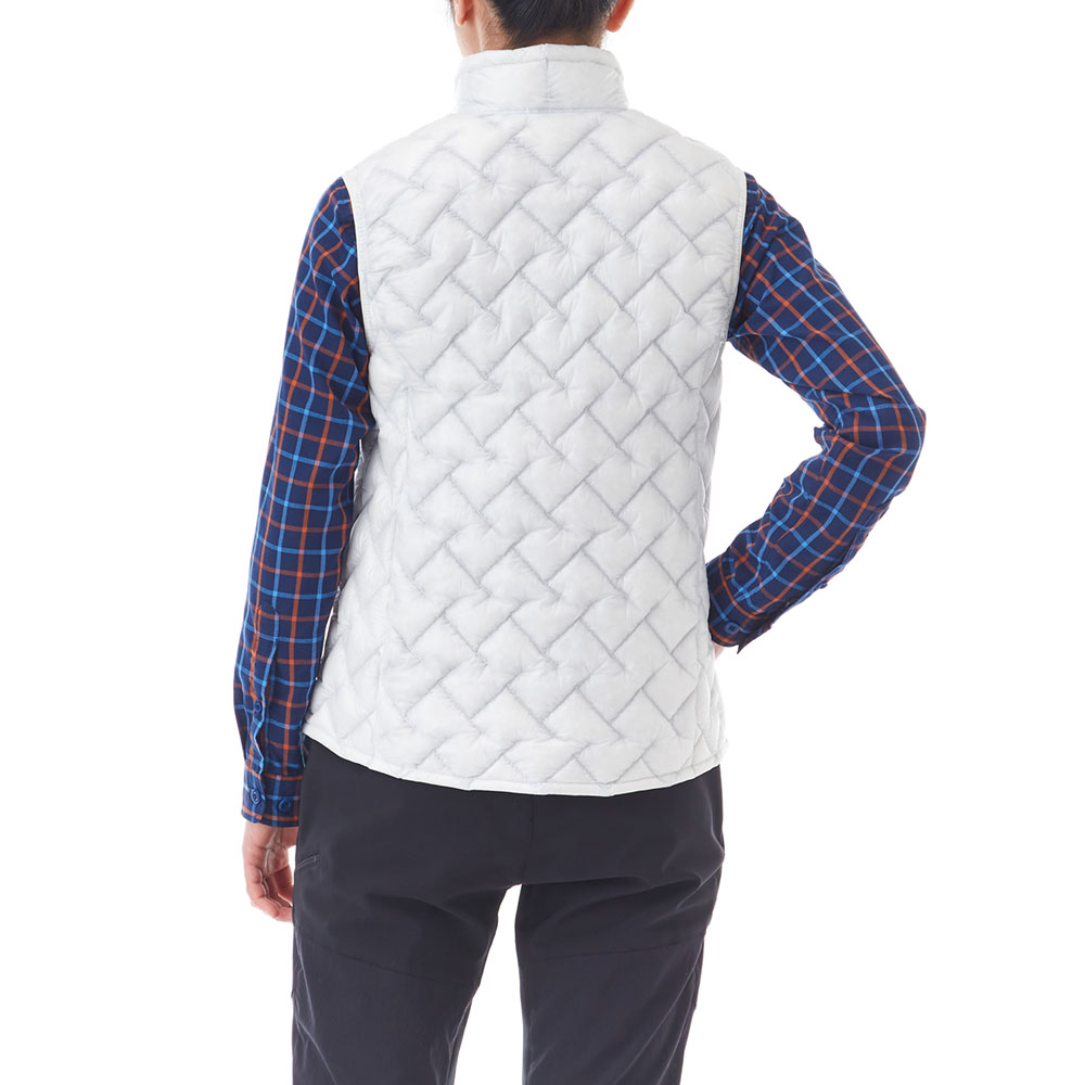 プラズマ1000 ダウン ベスト Women's ｜ オリジナルプリント ｜ モンベル