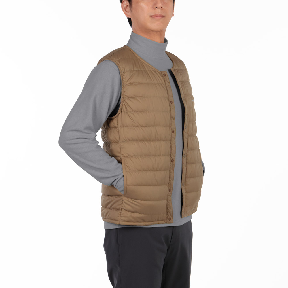 新品・未使用★ モンベル　スペリオダウン　ラウンドネックベスト スペリオダウン ラウンドネックベスト Men's｜モンベル