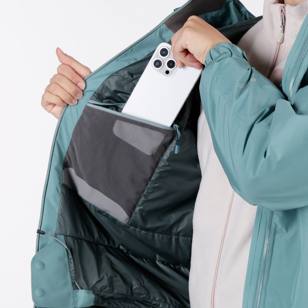 パウダーグライド パーカ Women's ｜ オリジナルプリント ｜ モンベル