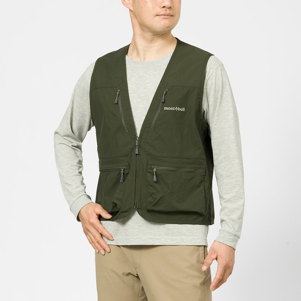 ネイチャーガイド ライト ベスト Men's ｜ オリジナルプリント