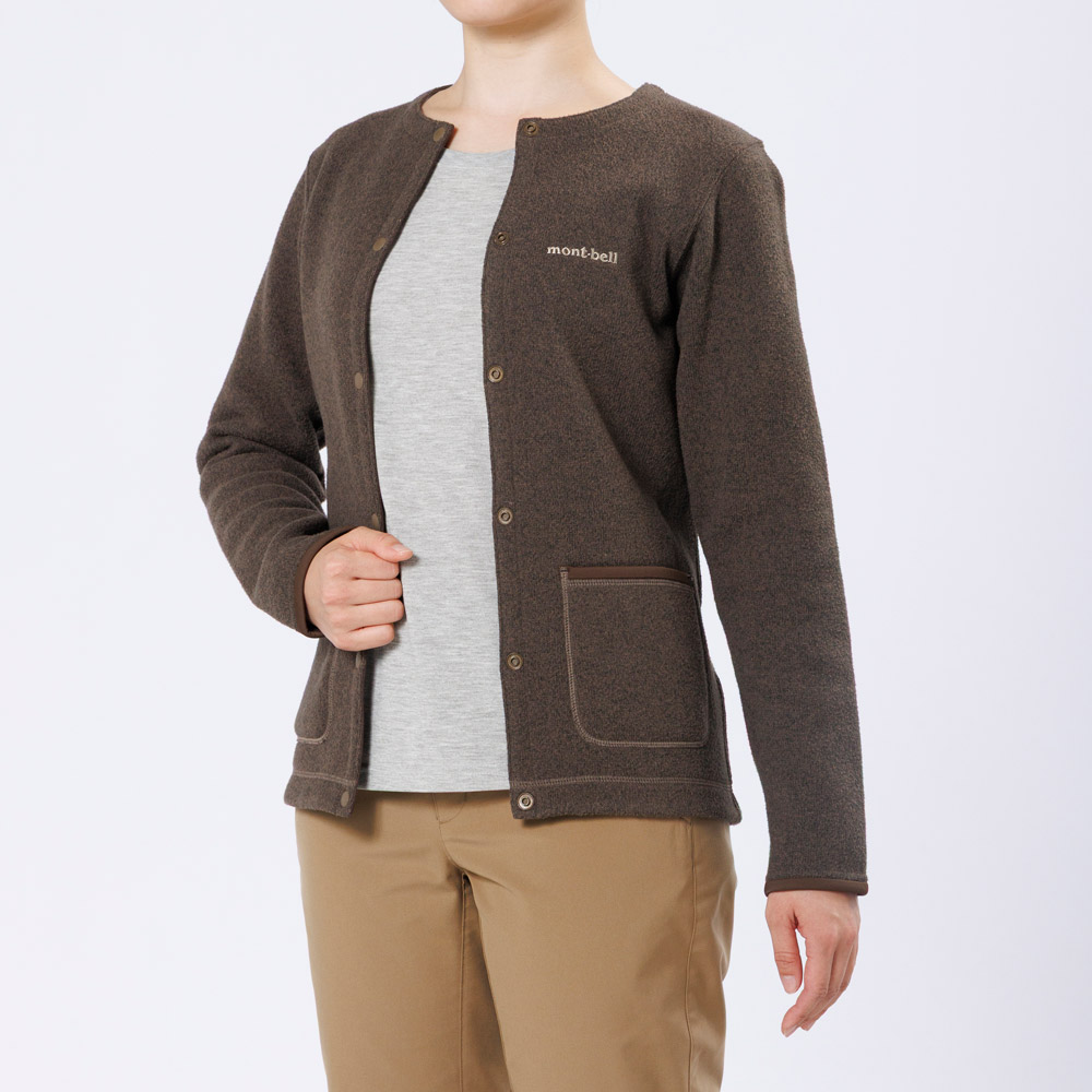 クリマプラス ニットカーディガン Women's ｜ オリジナルプリント