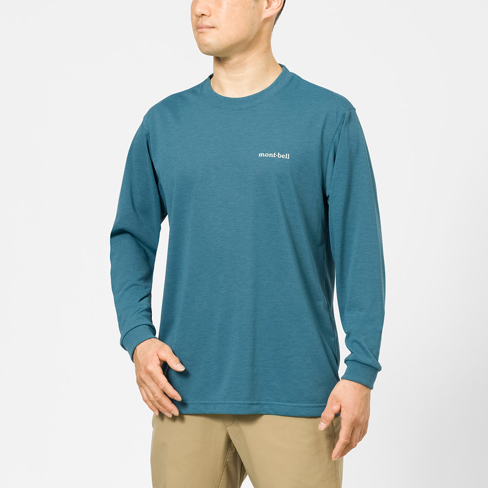 MLVINCE ダークグリーン ロングスリーブ シャツ L 正規 5.6オンス ハイグレードコットンロングスリーブTシャツ（カラー