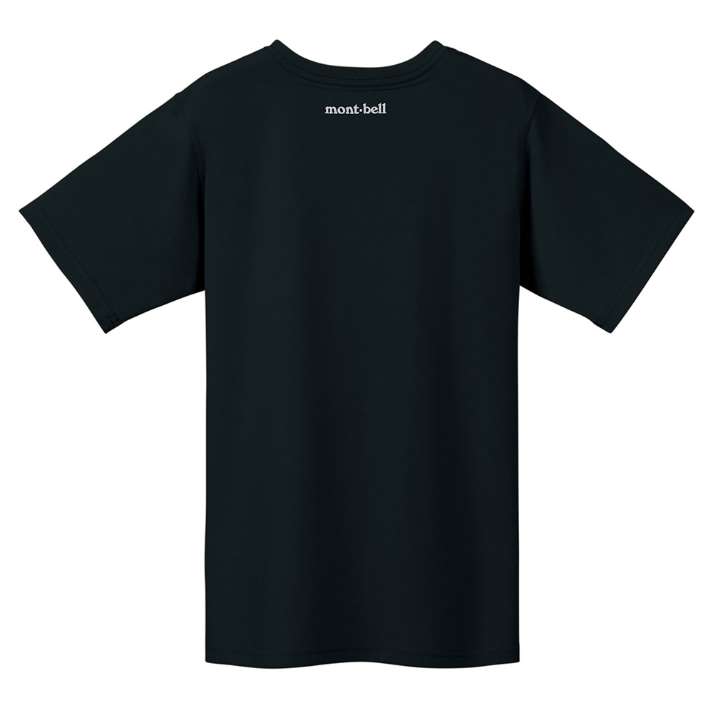 mont-bell WIC T バックロゴ M ブラック WIC.T バックロゴ Women's | オリジナルプリント | モンベル