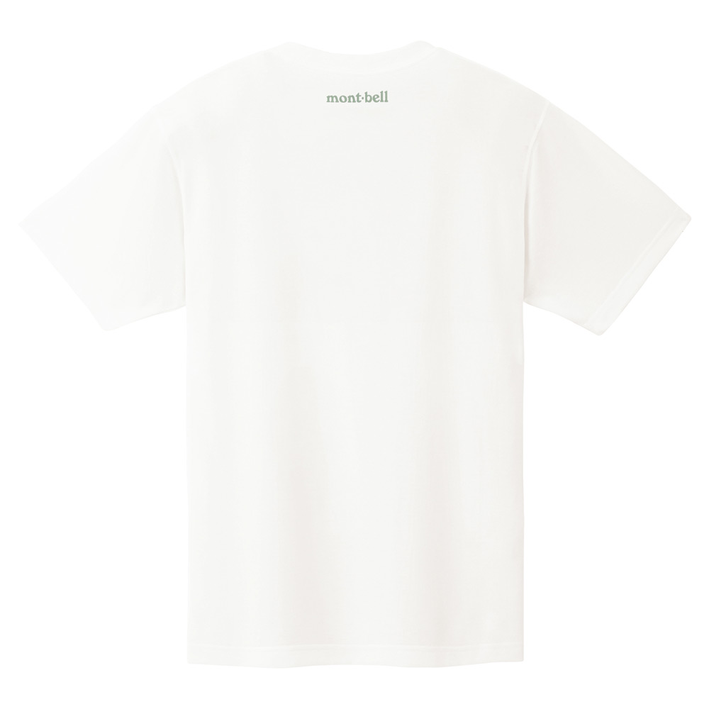 ファンモン サイン入り ホワイト Ｔシャツ L 新品 WIC.T カワセミ（たたずみ） ｜ オリジナルプリント ｜ モンベル