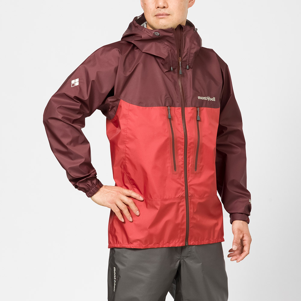 mont-bell レインジャケット 赤　120 レインワーカー ジャケット Men's | Montbell Japan