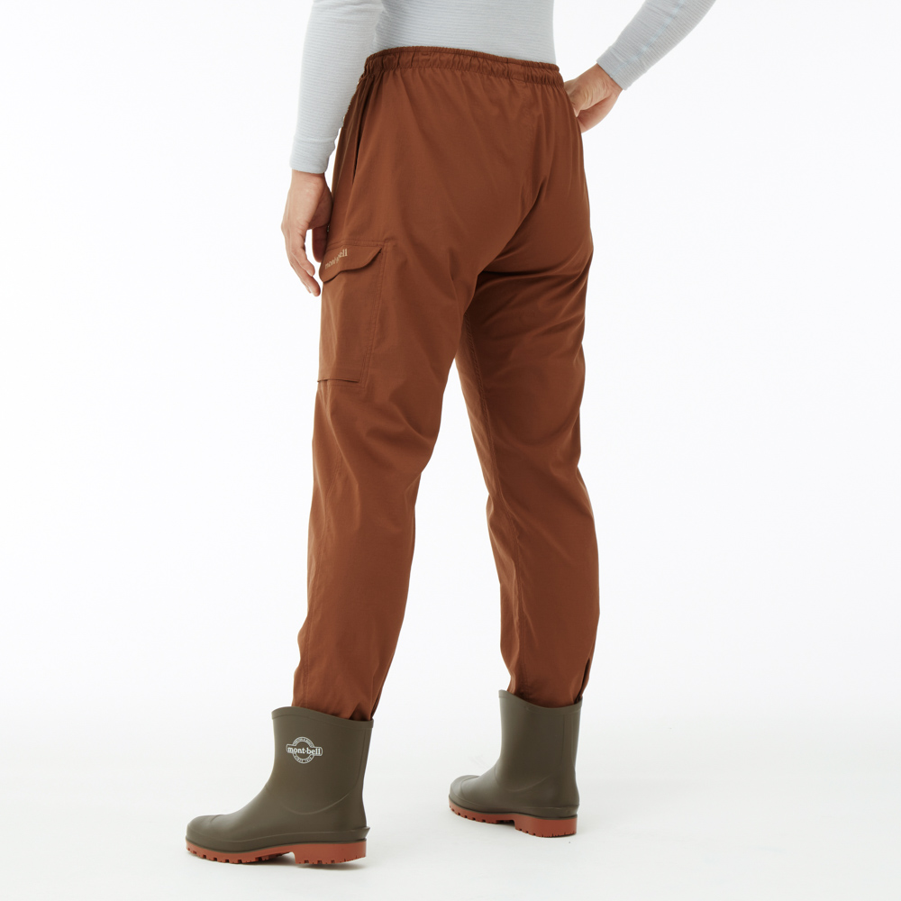 リネンのもんぺ　ライトブルー リネンのもんぺ ライトブルー リネンのもんぺ ライトブルー