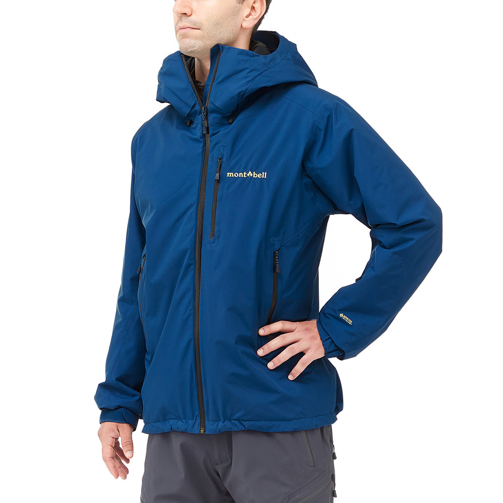 モンベル　パウダーグライド パーカ XL スタッフバッグなし　ワインレッド US パウダーグライド パーカ Men's ｜ オリジナルプリント