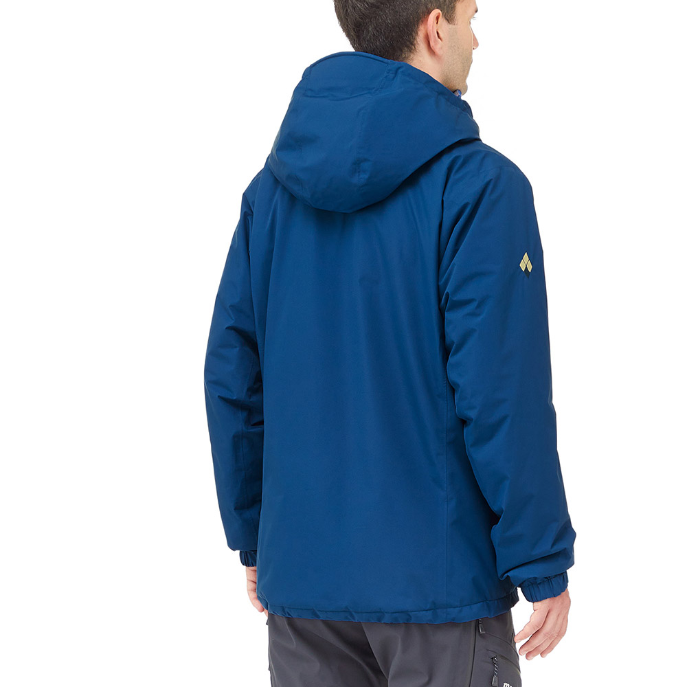 モンベル　パウダーグライド パーカ XL スタッフバッグなし　ワインレッド モンベル パウダーグライド パーカ XL スタッフバッグなし