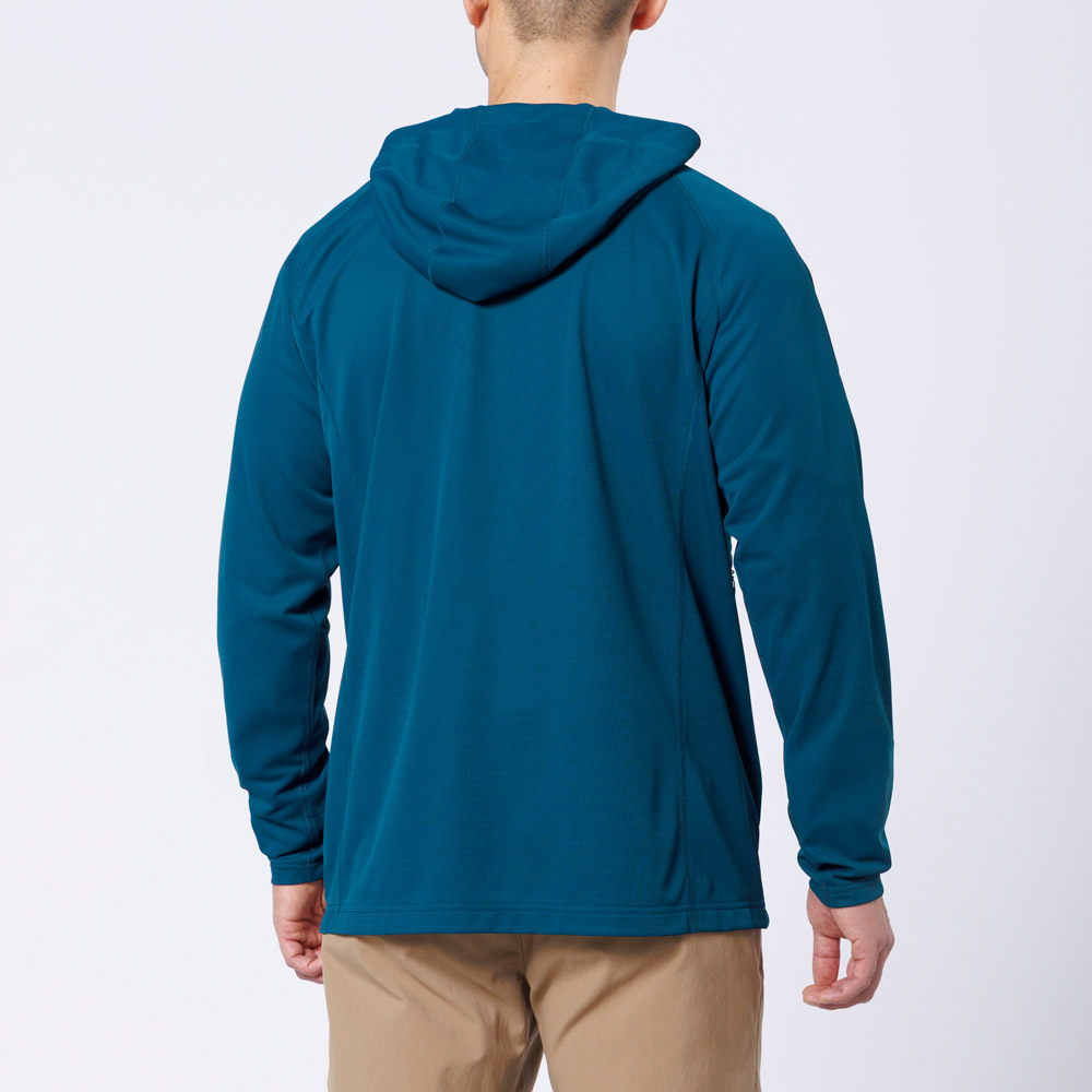mont-bell クールパーカ メンズ L ブルーグリーン クール パーカ Men's | Montbell Japan