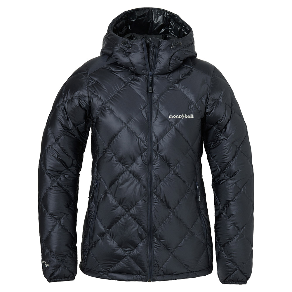モンベル　スペリオダウン　ブラック　レディース　キルティング　Ｓ　ex800 最高品質「EXダウン」で暖かく、快適に｜モンベル