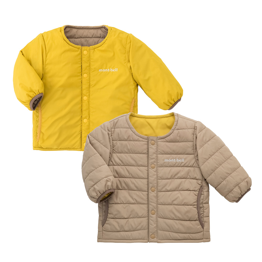mont-bell ベビー(80〜95)　ジャンプスーツ キッズ ベビー ジャンプスーツ 中綿入り 撥水加工 男の子 女の子