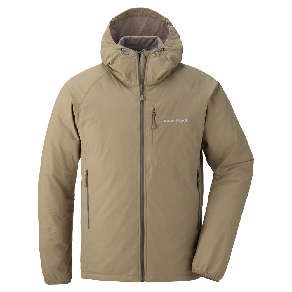 【美品】mont-bell ライトシェルパーカ L-Rサイズ ライトシェルパーカ Men's｜モンベル