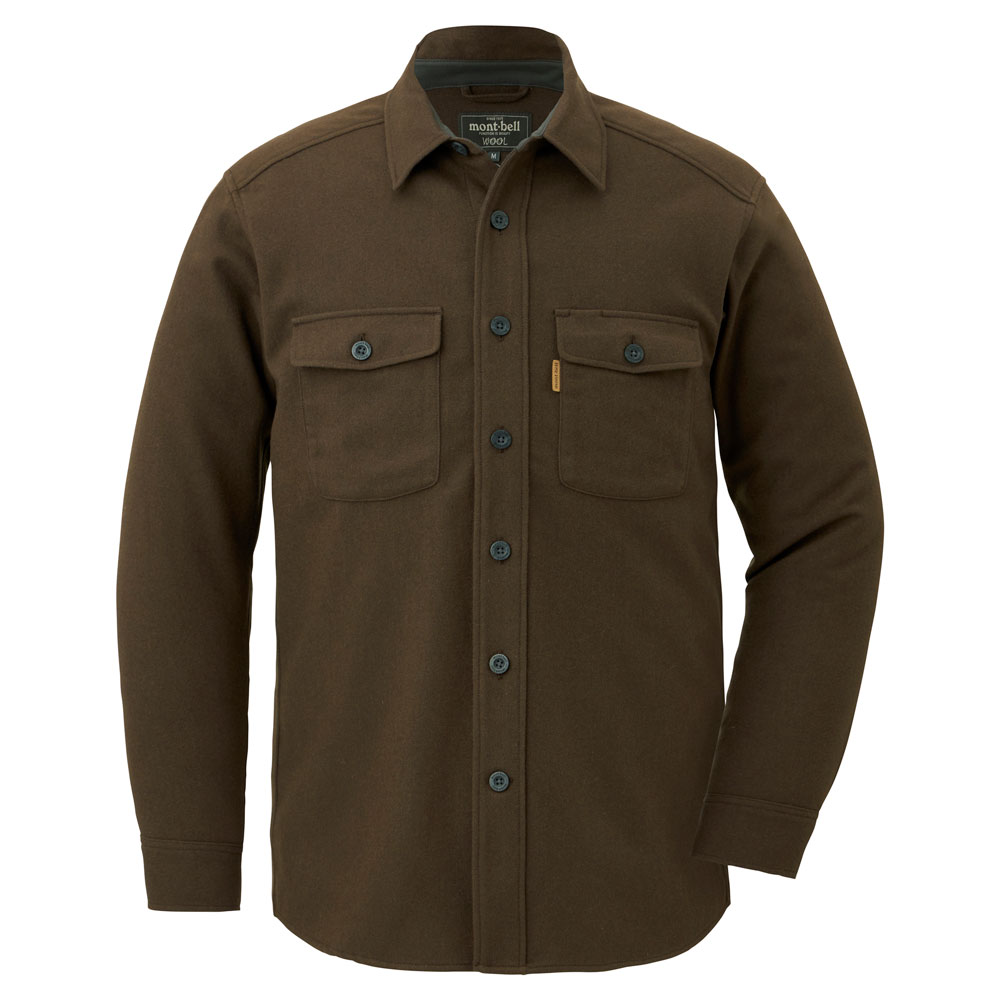 ウール マウンテンシャツ Men's ｜ オリジナルプリント ｜ モンベル