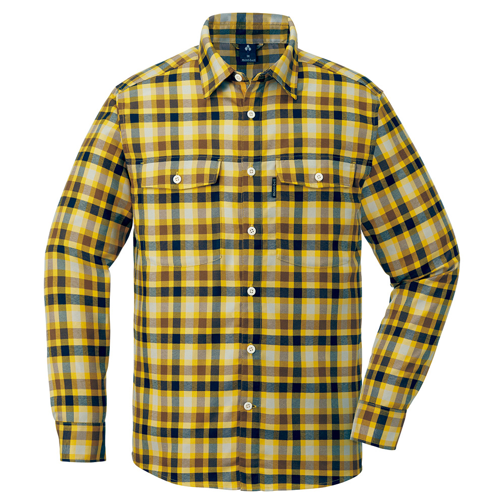 美品 モンベル WIC.O.D.長袖 シャツ Men's XL #1114332 ダーク ネイビー RBL WIC.O.D.シャツ Men's｜モンベル