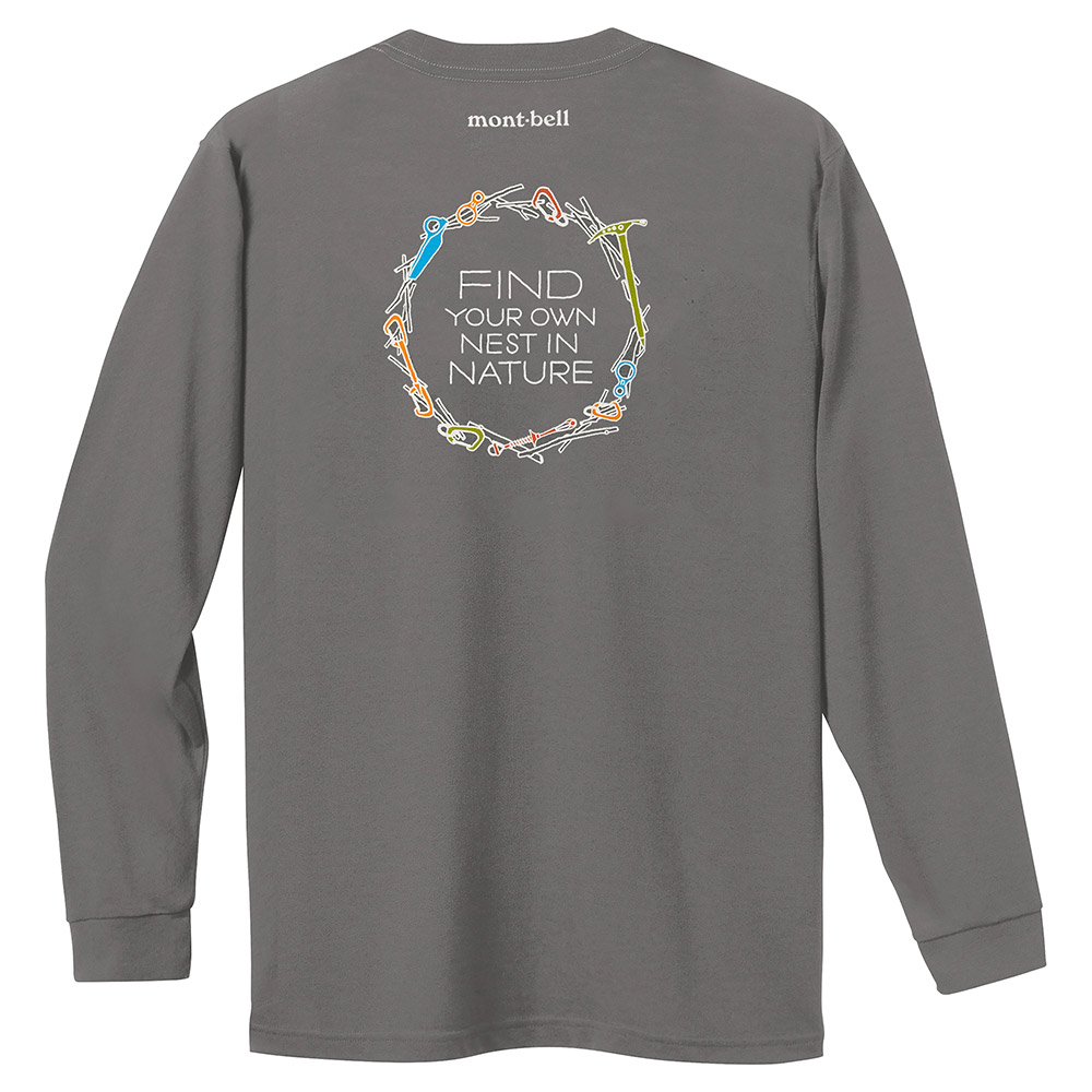 WIC.ロングスリーブT ギアサークル ｜ オリジナルプリント ｜ モンベル
