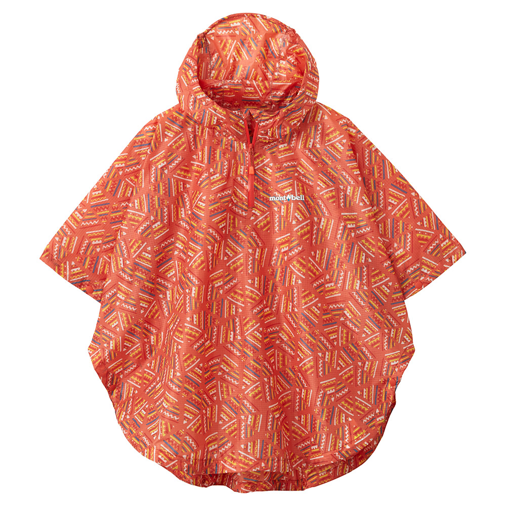 プリント トレッキング レインポンチョ Kid's 95-125 ｜ オリジナル
