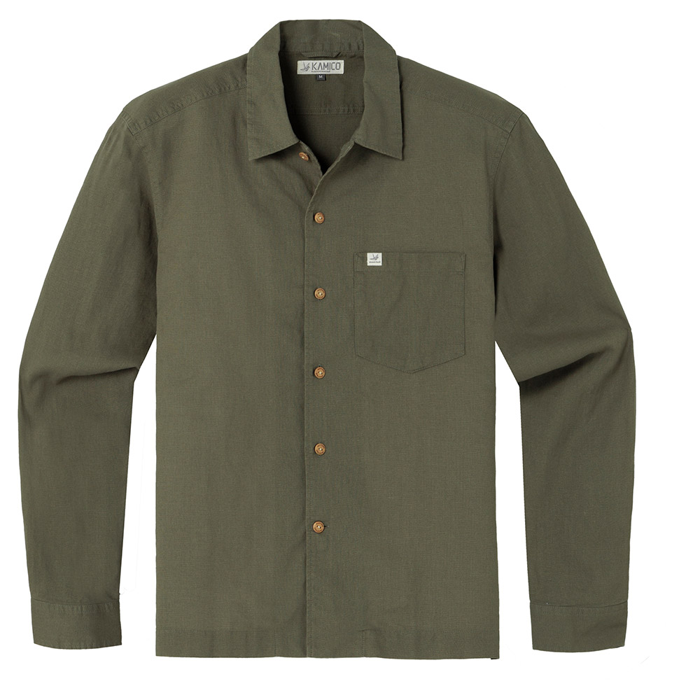 メンズ オープンカラーシャツ Palms Mirage/パームスミラージュ KAMICO オープンカラー シャツ Men's ｜ オリジナルプリント ｜ モンベル