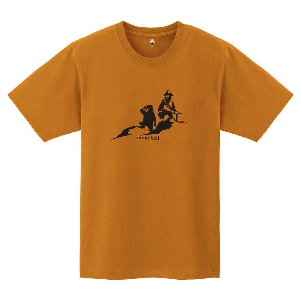 ペアスキンコットン T ひと山越えて ｜ オリジナルプリント